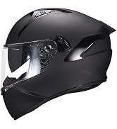 Amazon.com: VCOROS Half Helmet Motorcycle DOT Approved Open Face